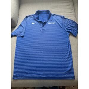 Nike Kentucky Wildcats Dri-FIT Victory Stripe Polo shirt Size L